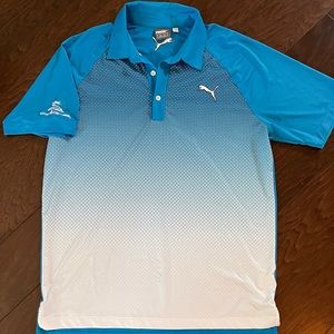 Small puma golf polo shirt